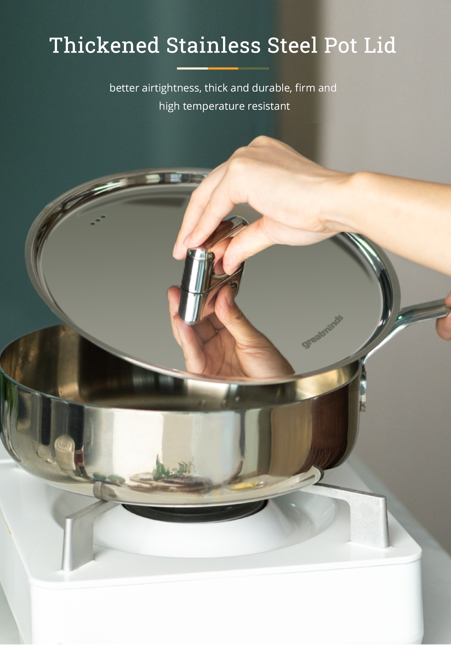 Stainless Steel Frying Pan GreatmindsGlobal Bakery Products Leader